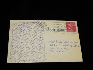 Vintage Postcard,  WASHINGTON,  DC,  The Department Of Justice,  1952,  To Chicago,  IL 2
