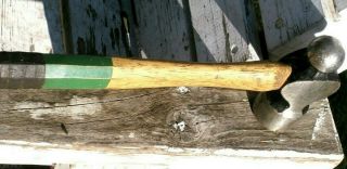 Vintage Proto Ball Peen Pein Hammer 1304 - P Wood Handle Heavy Large 3 Lbs 15.  75 " L