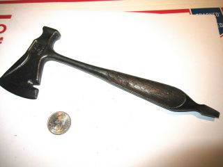 Antique/vintage Unknown Maker Unusual Hatchet Hammer Good Cond.