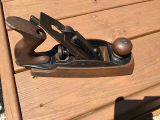 Vintage Fulton Tool Co.  Transitional Hand Plane,  Old Carpenters Tool 2
