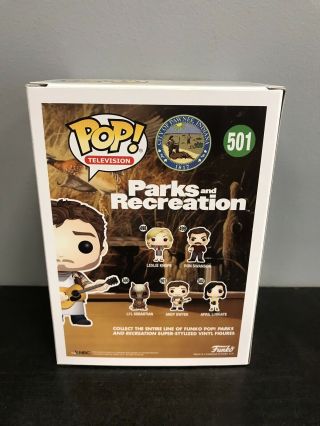 Funko Pop Andy Dwyer Parks and Rec Retired Vaulted Chris Pratt 2