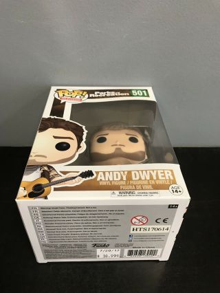 Funko Pop Andy Dwyer Parks and Rec Retired Vaulted Chris Pratt 4
