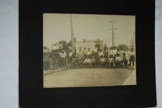 Antique Photo Of African American Men 9.  75 " X 11.  75 "