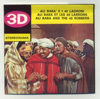 Ali Baba And The 40 Thieves Italian View - Master Stereorama Rare 4 Reel Packet