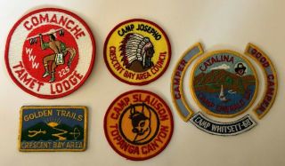 Tamet Lodge 225 Oa Comanche Chapter Crescent Bay Area Council Patches