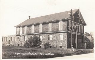 Rp; Onaway,  Michigan,  30 - 40s; Alpena Garment Factory