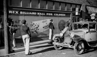 1939 Rex Billiard Hall For Colored Photo Black Negro Only Club Bar Segregation
