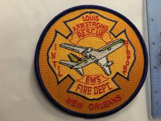 Louisiana Louis Armstrong International Airport Fire Department Orleans