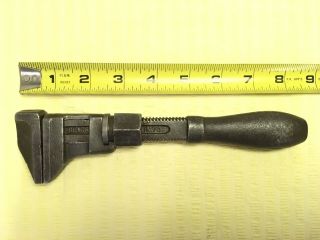 Vtg Bemis & Call,  8 In,  70,  Monkey Pipe Wrench,  Springfield,  Mass.  8.  50” Long.