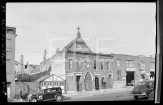 1941 9th St Church Ne 3rd Av Brooklyn York City Nyc Old Photo Negative T105