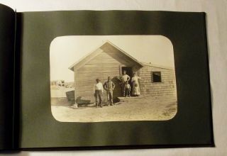 25 Vintage Photographs In Album,  House W/ Interior,  Landscapes,  Sharecroppers