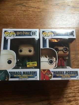 Funko Pop Draco Malfoy - Harry Potter Quidditch 8 19 Hot Topic