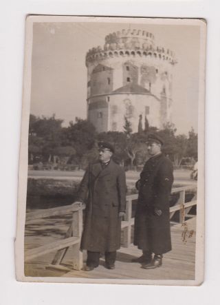 Greece Thessaloniki - Θεσσαλονίκη Bulgarian Occ Ww2 - 1941 Military Photo (51285)