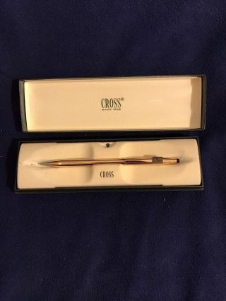 Cross Classic Century 14 K Gold Filled Rolled Gold.  7mm Pencil,  150305 Visteon