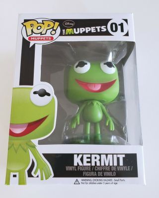 Vaulted,  Authentic Kermit The Frog - Disney 