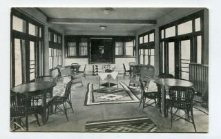 Vintage Postcard Los Angeles Ca Hotel Hollywood Sitting Room Photo Image