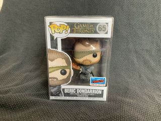 Game Of Thrones Beric Dondarrion NYCC 2018 Limited Edition Funko Pop 65 2