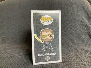 Game Of Thrones Beric Dondarrion NYCC 2018 Limited Edition Funko Pop 65 3