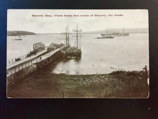 Ireland Co Cork Bantry Bay Postcard C 1925