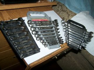 Craftsman Wrench Set Metric 17mm - - 9mm Stubby Wrench Set 3/4 - 3/8 Combination 3/4