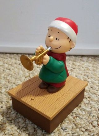 Hallmark Rare 2011 Linus Playing Trumpet Peanuts Band Players Great