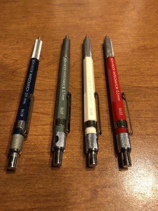 Vintage KOH - I - NOOR Rapidomatic Drafting Pencils 2