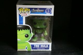 Funko Pop Vinyl Figure Marvel The Avengers - The Hulk 13 Check Pics