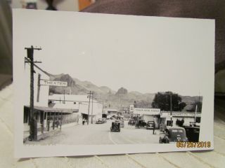Picture Photograph Mohave County Oatman Az Us Route 66 Main Street Old Cars