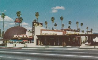 (n) Hollywood,  Ca - The Brown Derby Restaurant - Exterior - Street View