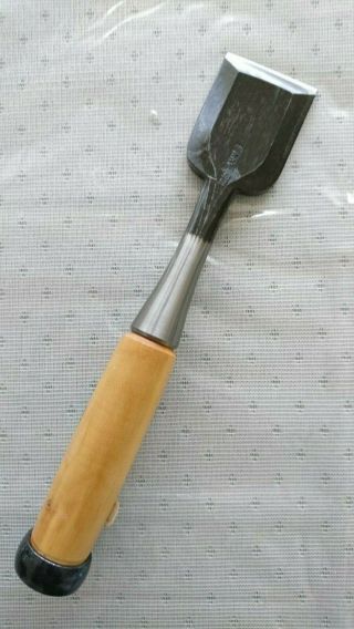 Japanese Chisel Nomi With Sign Carpentry Tool Japan Blade 42mm