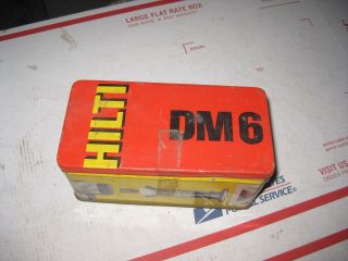 Vintage Hilti Dm - 6 Tools,  Machine