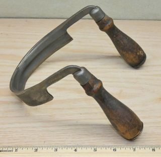 Vintage Reliance wood carvers inshave or bent Drawknife Wood Carving tool 5