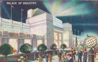 Wembley 1924 - Palace Of Industry,  Lovely Art Drawn - Fleetway No.  37