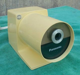 Panasonic 70s Pana Point Space Age Mod Electric Pencil Sharpener Weltron Age Nm