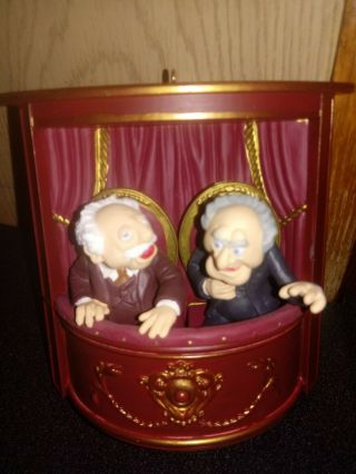 2008 Hallmark Statler And Waldorf The Muppet Show Ornament