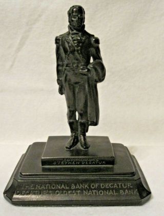 Sebastian Miniature Sml - 300 Stephen Decatur (bronze National Bank Of Decatur)