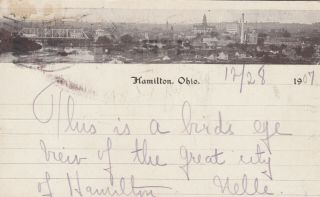 Hamilton,  Ohio,  Pu - 1907 ; Bird 