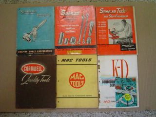 Vintage Snap On Cornwell Mac K - D Tool Catalogs