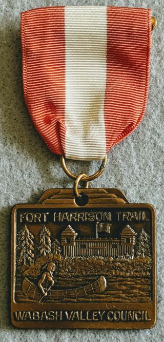 Boy Scout Trail Medal - Fort Harrison Trail - Wabash Valley Council
