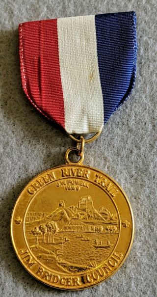 Boy Scout Trail Medal - Green River Trail - Jim Bridger Council