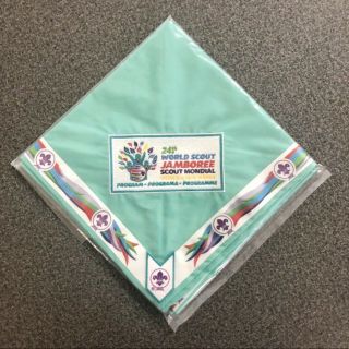 2019 World Scout Jamboree Embroidered Program Ist Staff Neckerchief Sbr Wsj 24