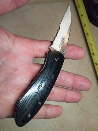 Rare Kershaw Mini Task 1500st Assisted Ats - 34 Pocket Knife " Look "