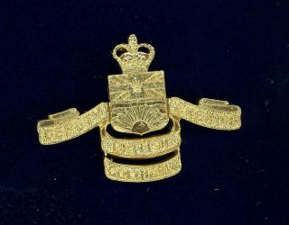 Obsolete - British Columbia Deputy Sheriff - Cap Badge