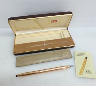 Cross Classic Century 14karat Gold Filled/rolled Gold Ballpoint Pen Iob