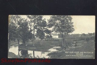 Hershey Pennsylvania Pa.  Golf Club Course Golfing Vintage Antique Postcard