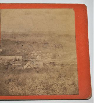 Vintage Stereoview,  The Mines At Corinth,  Vt,
