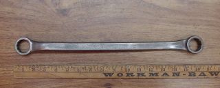 Vntg.  Herbrand 3935 Double Offset 12 Pt Box Wrench,  1 - 1/16 " X 1 " X 16 ",