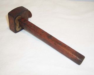 Mortise Scribe Tool Wood Brass Old Vintage Antique Wooden Hand Carpentry EW WE 2