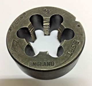 Rotostock 3/4 " Bspt Button Die Hss Hatwin England Pipe Threading