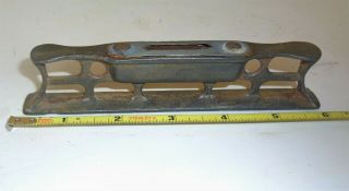 Antique Vintage Cast Iron Pocket Level 6 "